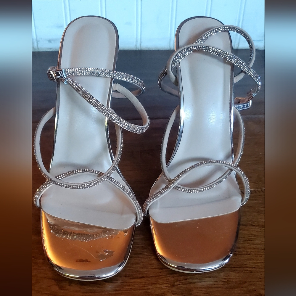 Pink Diamond Slinky High Heels